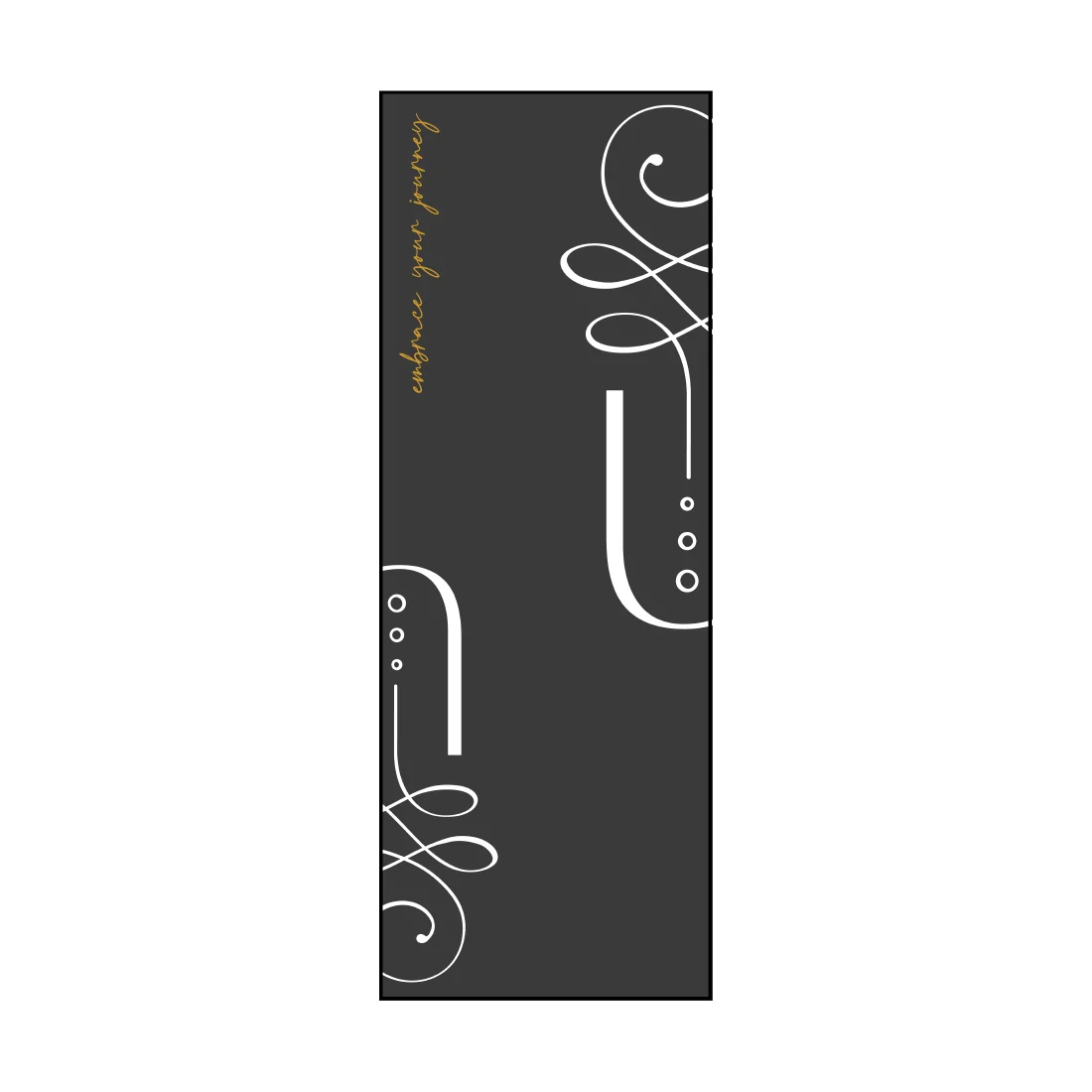 Onyx Yoga Towel