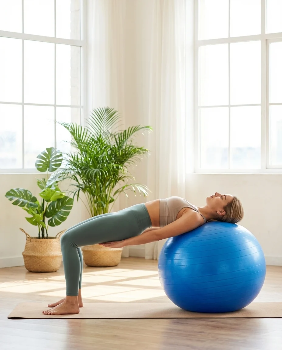 55-65 cm Anti-Burst Yoga Balance Ball